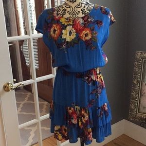 Anthropologie floral dress